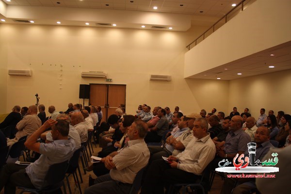 كفرقاسم تحتضن المؤتمر القطري ضد العنف والوزير مئير كوهين :يجب ان نتخطى الفوارق 